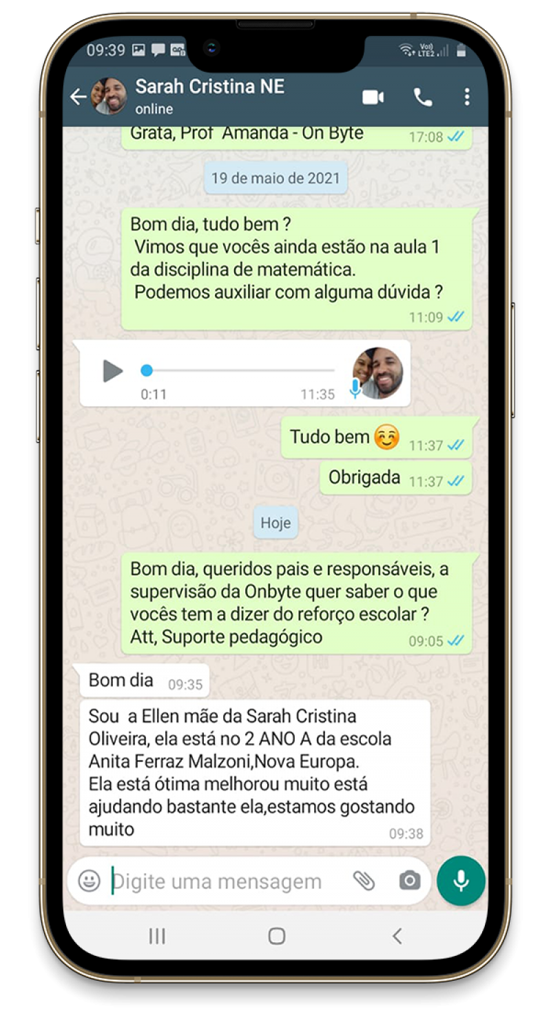 Depoimento Mães