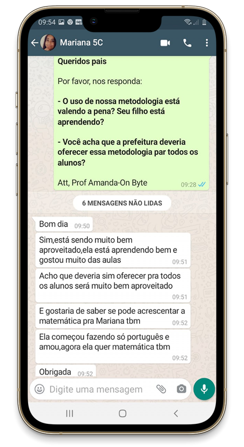 Depoimento Mães
