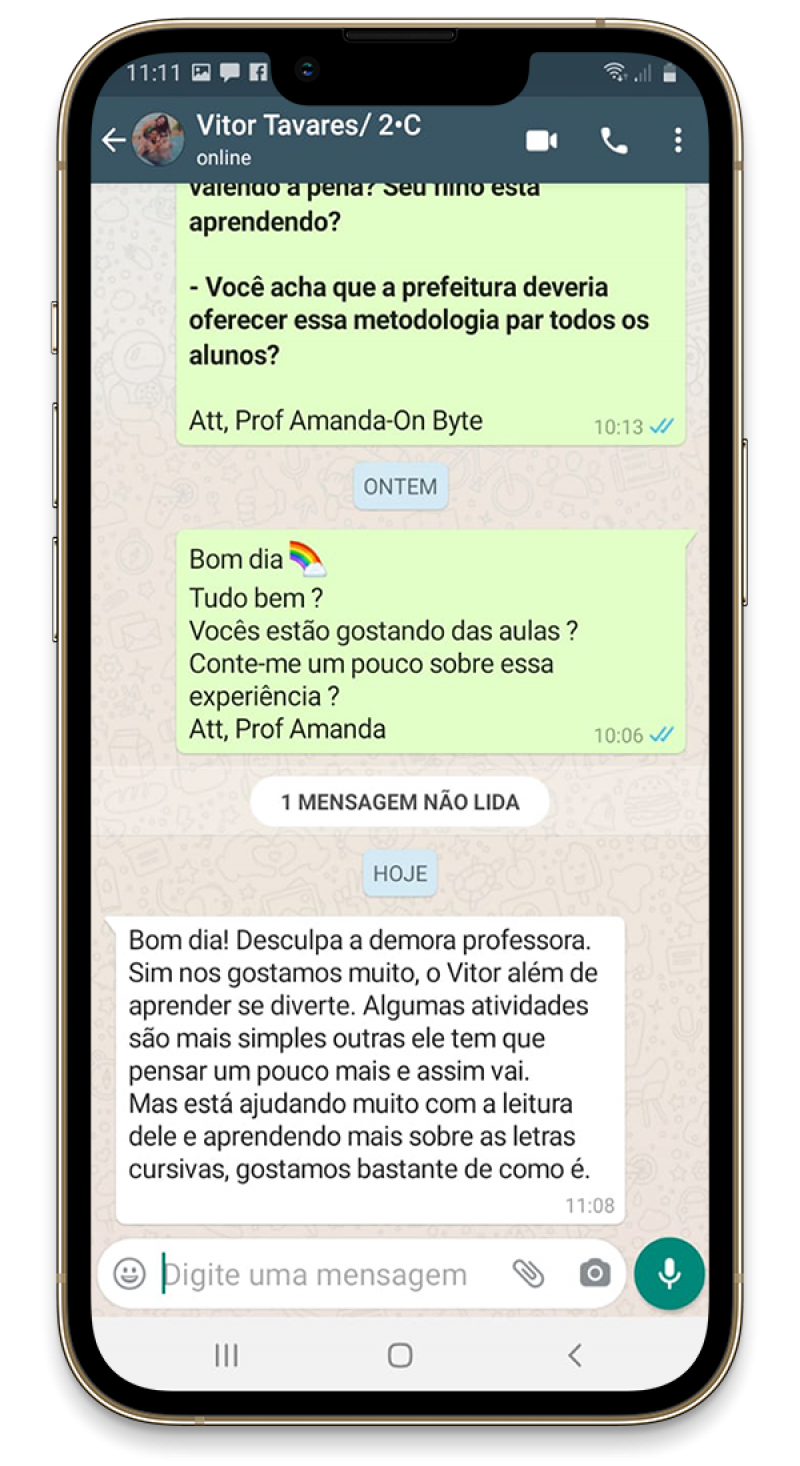 Depoimento Mães