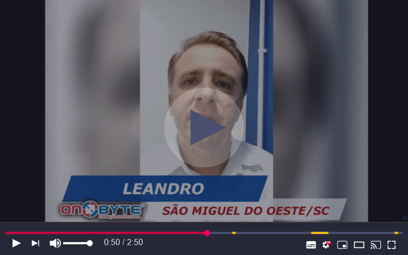 Depoimento | Franqueado On Byte - São Miguel do Oeste/SC